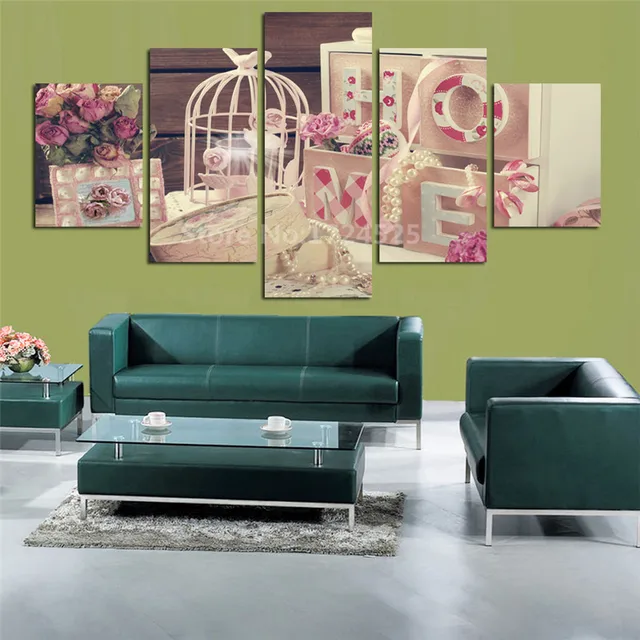 5 pièces hd belle maquillage boîte peinture impression sur toile ... Enfant décor cuisine