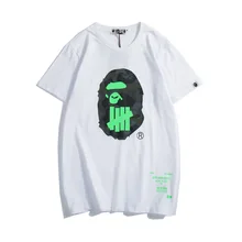 Новое поступление Короткие повседневные трикотажные футболки с круглым вырезом и принтом а010