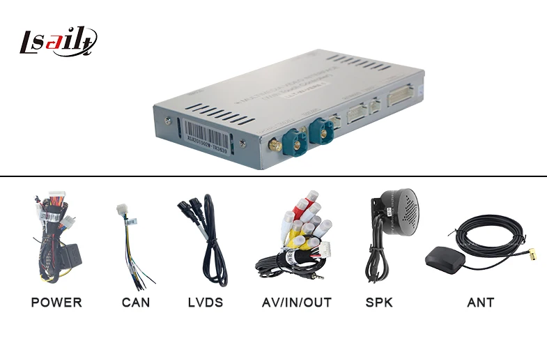 Interface with Navigation and Parking Assist for Volkswagen 8 Touareg RNS850 System