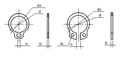 de pressão preto em aço carbono m35 m36 m37 para 35mm 36mm 37mm