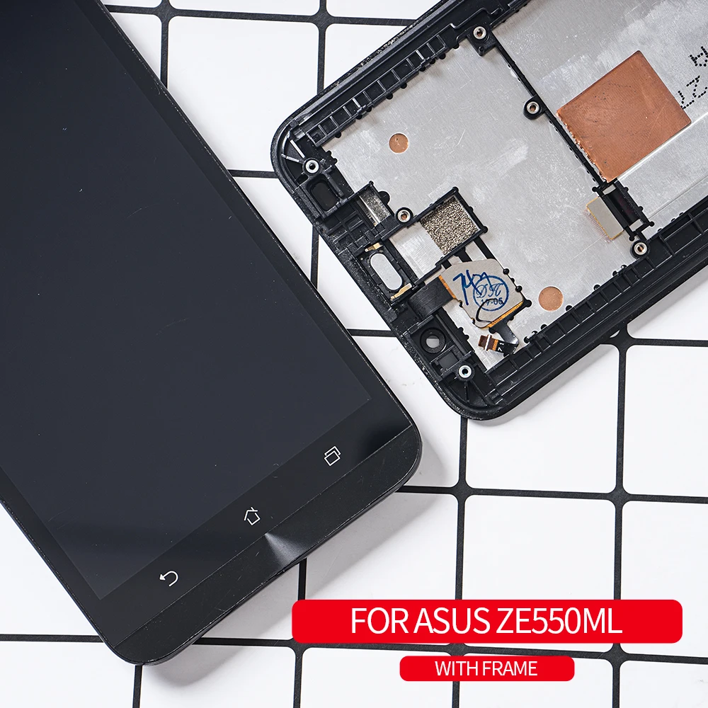 Оригинальный ЖК дисплей 5 0 дюйма для Asus Zenfone 2 ZE500CL Z00D сменный цифровой
