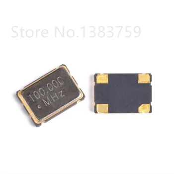 

10pcs Active patch crystal OSC 5*7 5x7 5070 100MHZ 100M 100.00MHZ high frequency of imports