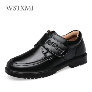 

Boys Wedding Leather Shoes for Kids Genuine Leather School Student Shoes Children Oxford Dress Banquet Party Shoe Pigskin Inside