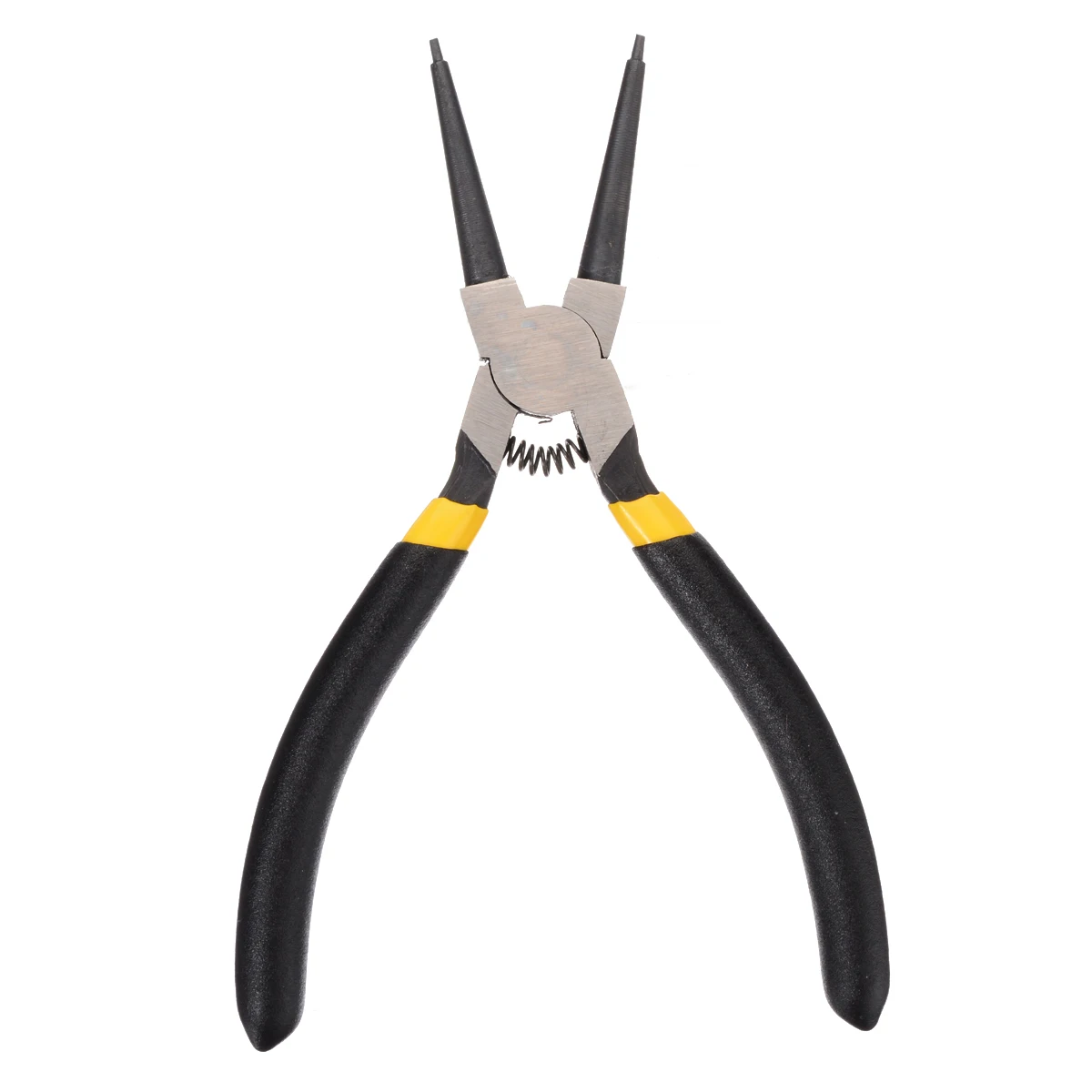 4pcs Straight/Angled Circlip Pliers Snap Ring Plier Set 6" Portable Internal External Ring Remover Retaining Curved Tip Plier