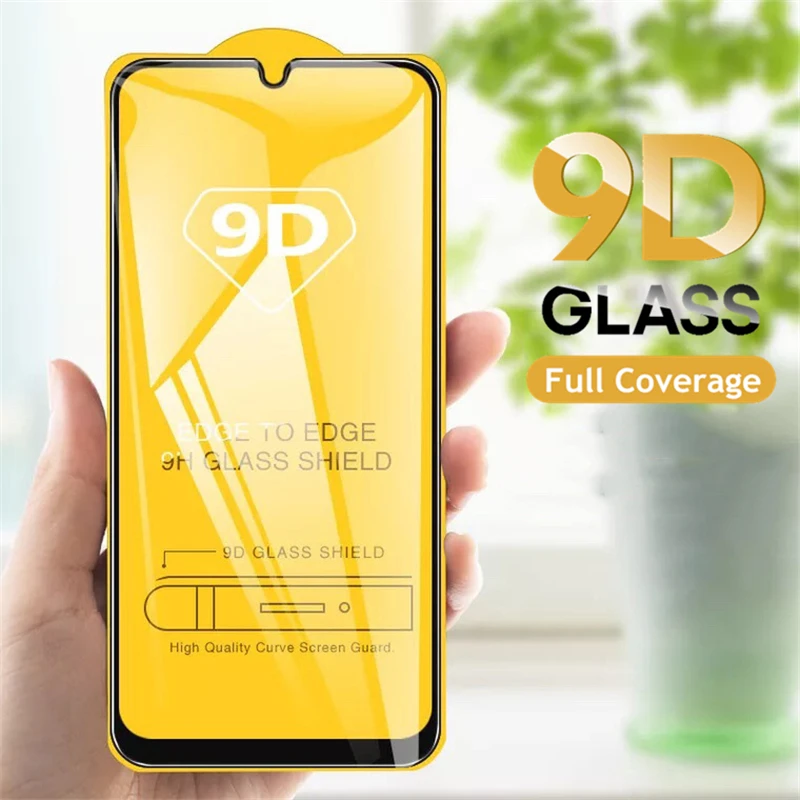 

Protective 9D Full Cover Tempered Glass for Samsung Galaxy A10 A20E A30 A40 A50 A60 A70 A80 A90 On M10 M20 M30 Screen Protector