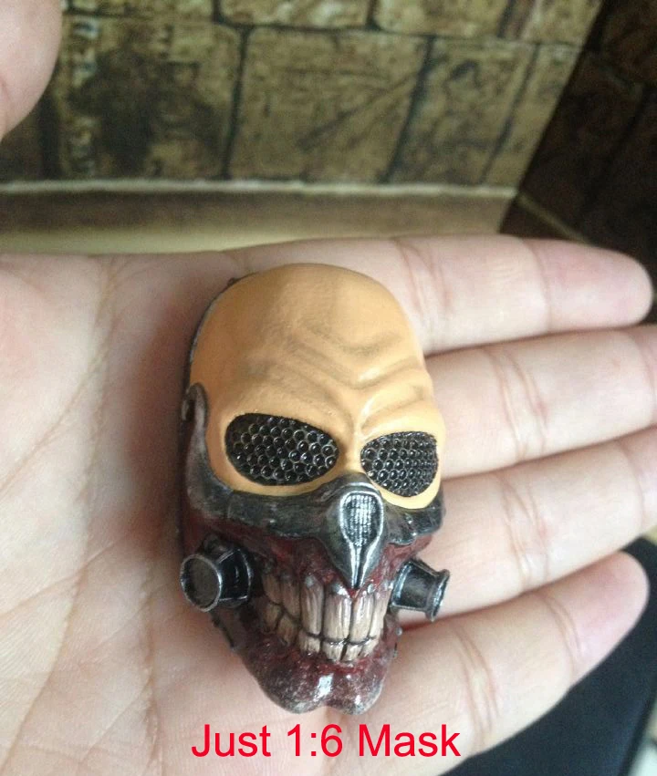Мини маска Mad Max 1/6 масштаба новая коллекция вентиляторов|Маски для вечеринки| |
