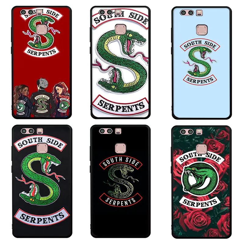 Riverdale South Side Serpents Soft Phone Cover Case For Huawei P9 P10 P20 30 P40 Pro Max P Lite smart Z Plus 2019 | Мобильные