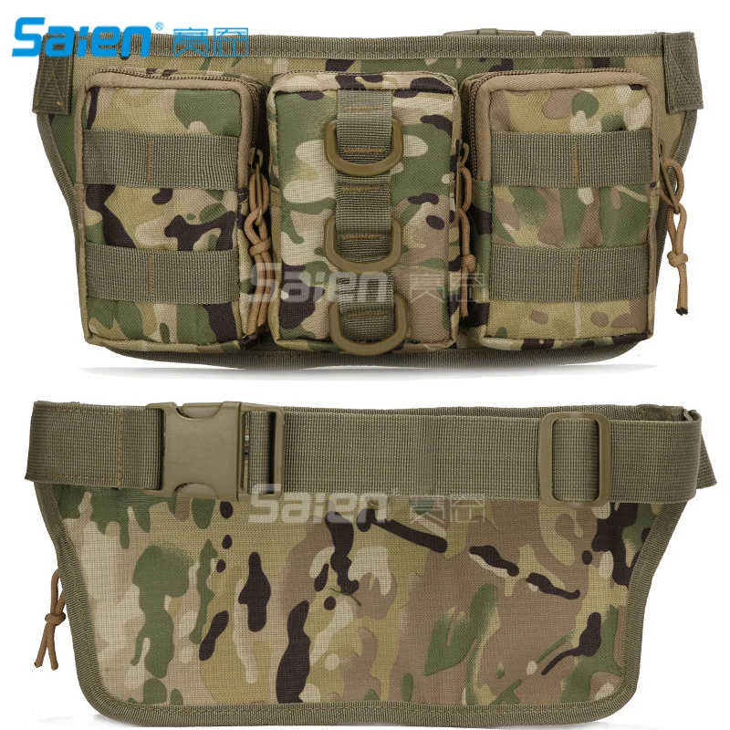 

Fanny Pack Tactical Waist Bag Pack Waterproof Hip Belt Bag Pouch for Hiking Climbing Outdoor Waist Pack