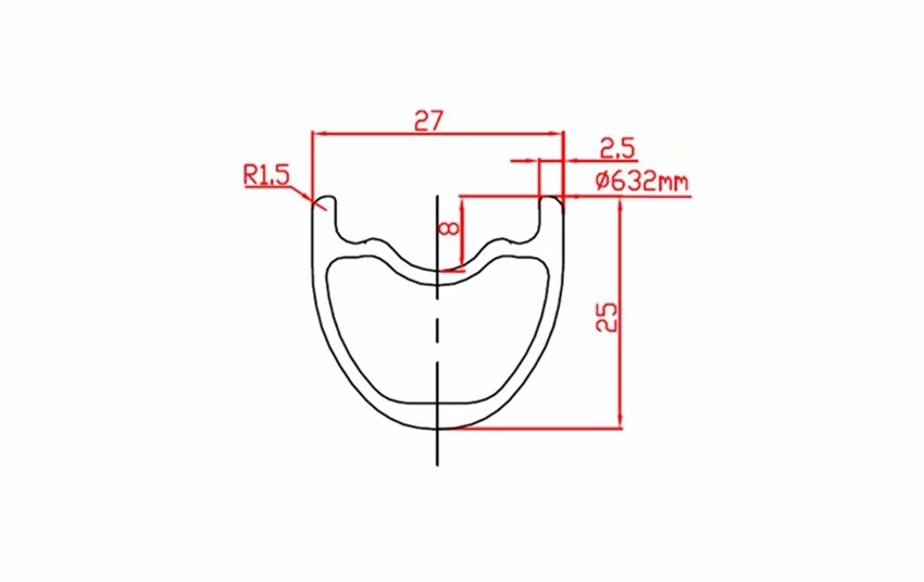 Excellent 29er MTB full carbon bike wheels mountain bicycle XC carbon rim tubeless ready 27mm width 25mm depth MTB wheels UD matte finish 5