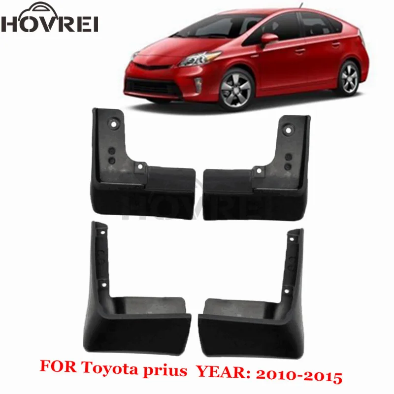 

set Molded car Mud Flaps for Toyota Prius 2010-2015 Mudflaps Splash Guards Mudguards fender 2011 2012 2013 2014