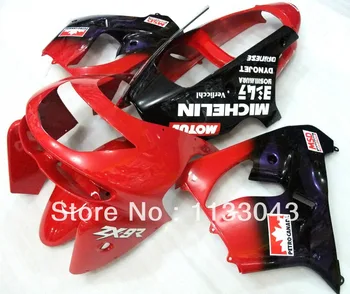 

Red black fairings for KAWASAKI Ninja ZX-9R 98-99 ZX 9R 1998-1999 ZX9R 98 99 ZX 9R 1998 1999 Fairing set &windscreen +gifts