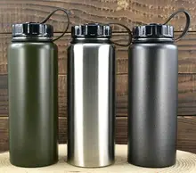 Convenient Insulation 1000ml Stainless Steel Water Drink font b Bottle b font font b Cycling b