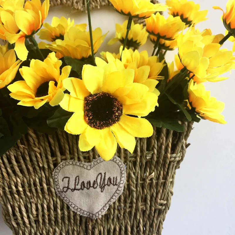 Искусственный Шелковый цветочный букет украшение для дома свадьбы вечеринки