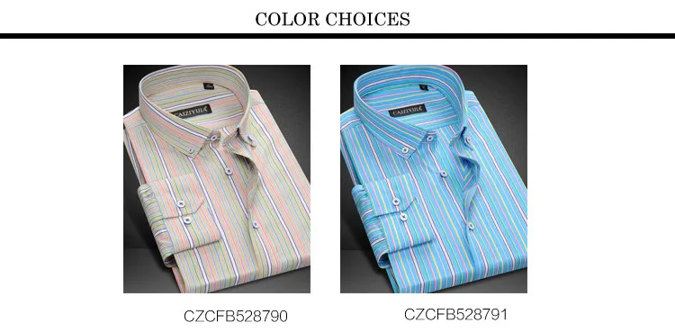 Цветной в полоску Для мужчин Рубашки для мальчиков модные хлопковые с длинным рукавом Бизнес Повседневное официальная рубашка Camisa Hombre CHEMISE Homme Masculina