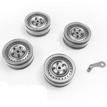 

4pcs aluminum 1.55''inch CRUISER WHEEL hub sets for 1/10 rc crawler axial scx10-2 ii jeep 90046 wraith yeti trx4 D90 TF2 model