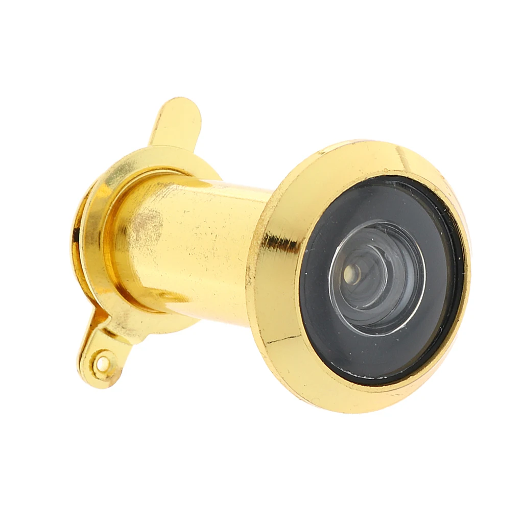 Adjustable 200° Wide Angle Peephole Door Viewer Peep Sight Hole Home Securi