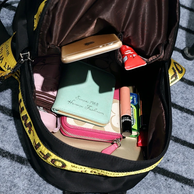 Повседневный женский рюкзак в консервативном стиле с буквенным принтом, школьная сумка для девочек, рюкзак из Оксфорда, Женская дорожная сумка, школьные рюкзаки для студентов
