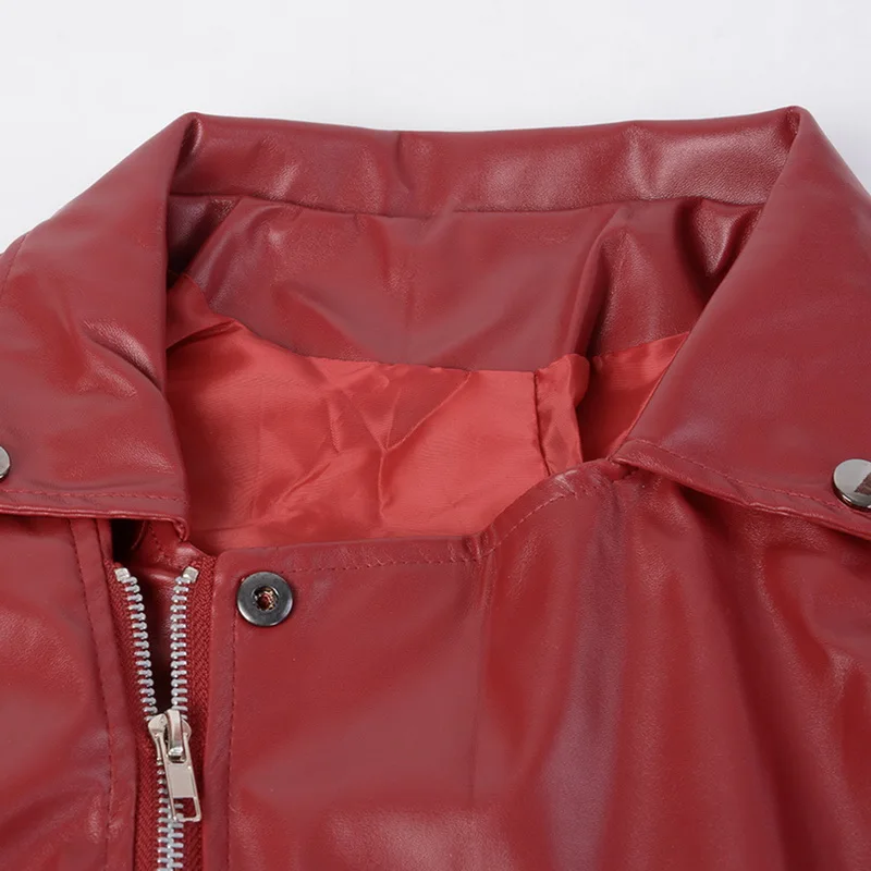 HEFLASHOR осенне-зимняя кожаная куртка на молнии мотоциклетная мужская приталенная куртка deri ceket панк уличная мода Классические Куртки
