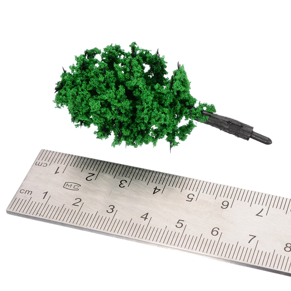 20pcs 60mm Scale Miniature Model For Scenery Poplar Trees For Building Layout Trains Railway Road Landscape Tree