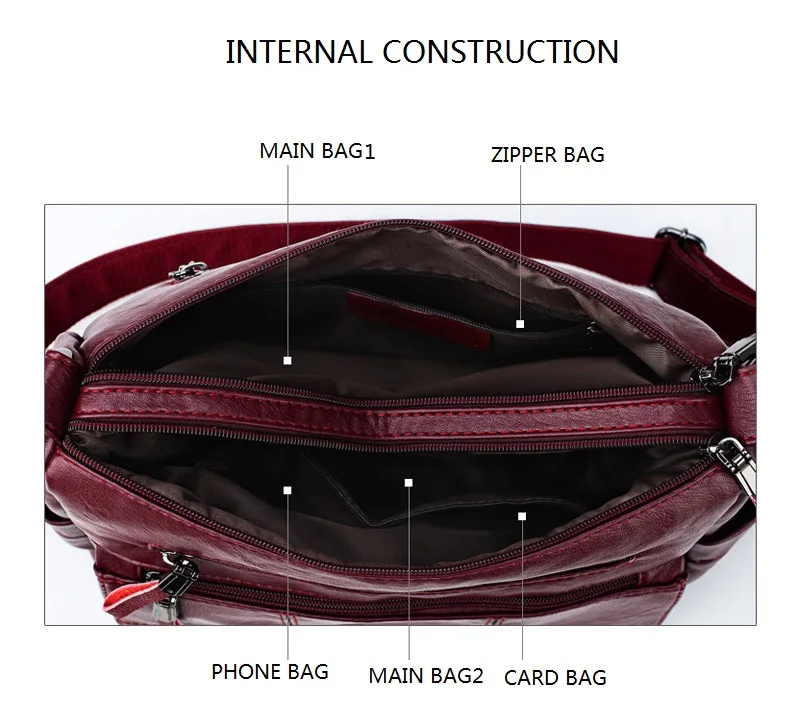 Do Mensageiro Do Vintage Saco Crossbody Designer