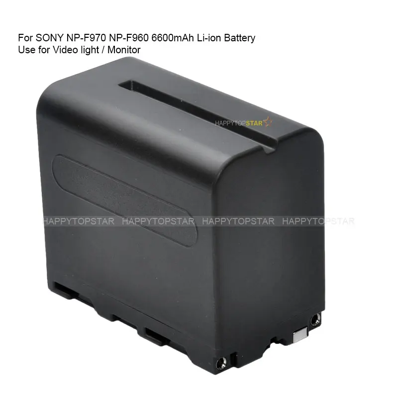 Аккумулятор Godox для Sony F970 светодиодный аккумулятор 6600 мА · ч 7 4 В 48 8 Вт/ч P120C 260C 308C II