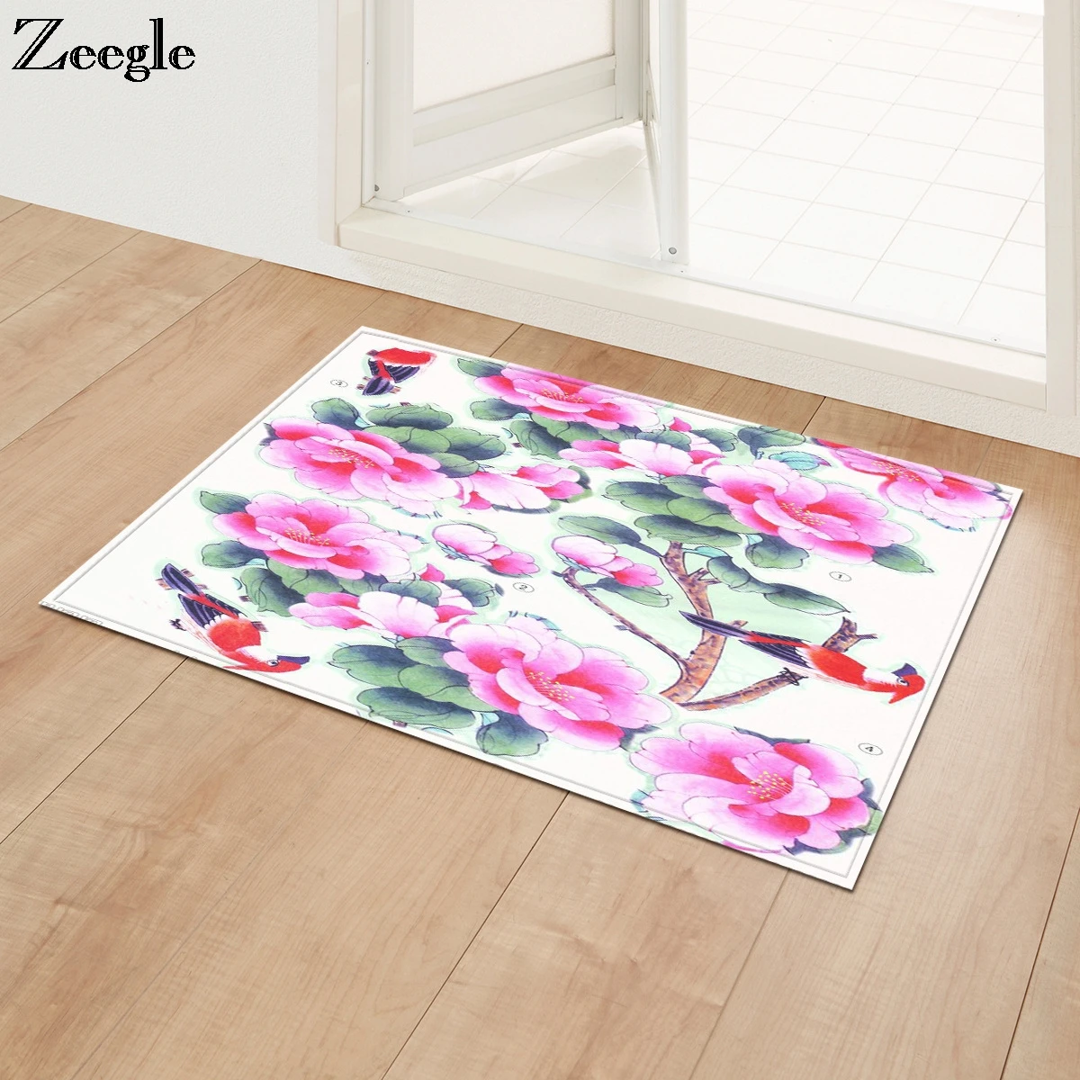 Zeegle Welcome Entrance Mats Non-slip Doormat Kitchen Carpets Bedroom Rug Living Room Floor Bathroom Mat Outdoor Rugs | Дом и сад