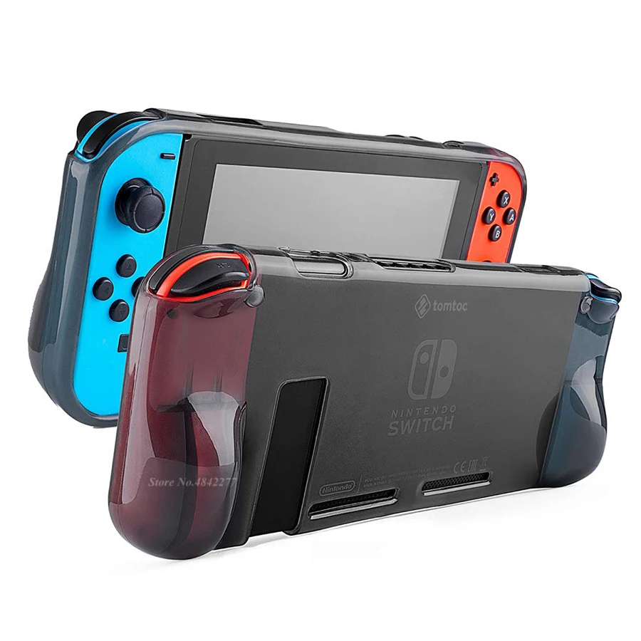 Консольный переключатель nintendo чехол Аксессуары TPU мягкий прозрачный защитный чехол защитная кожа для nintendo переключатель