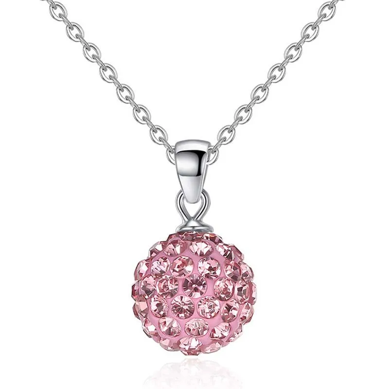 

Simple Design Necklace Pendant Invisible Line Colorful Cubic Zirconia Necklace For Women Elegant Jewelry Key Necklaces A308
