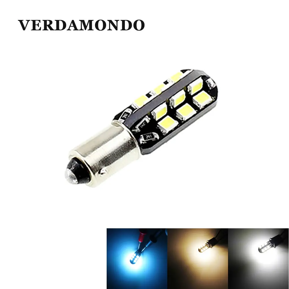 

1pcs BAX9S H6W 24 LED 2835 SMD Super Bright Car Side Light Reading Lights License Plate Door Bulbs 12V Warm White White Ice Blue