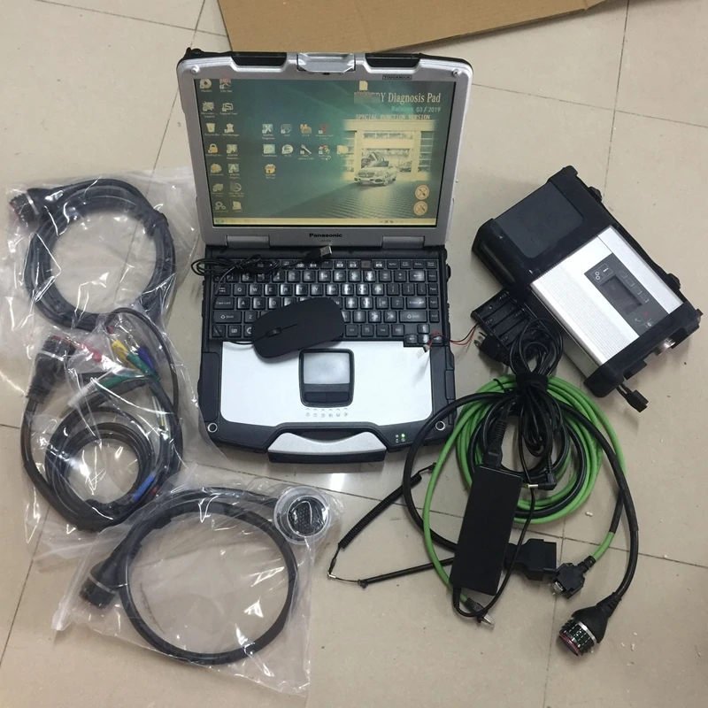 Звезда C5 компактный SD 5 с CF-30 CF30 и 360 ГБ SSD V05/ X/Vediamo/DAS/DTS/HHT для авто Mercedes Benz Star инструменты для диагностики