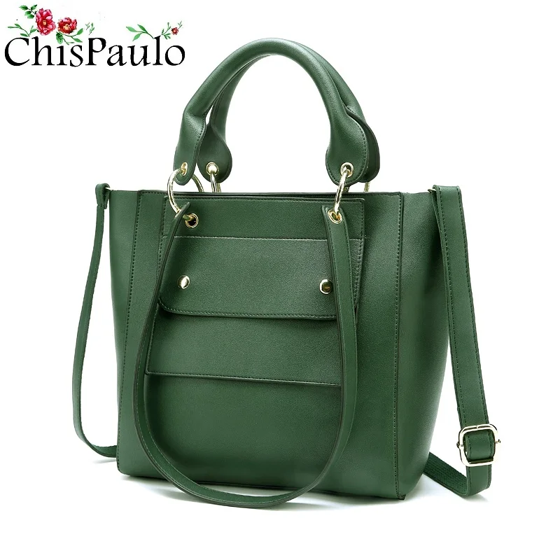 

CHISPAULO Women Bags Brand 2017 Cowhide Luxury Famous Brands Designer Fashion Women's Genuine Leather Handbags Ladies bags X89
