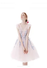 Neue Ankunft Multi Farbe Homecoming Kleider V-ausschnitt Sleeveless Sexy Low Zip Zurück Kleid Graduierung Ballkleid Cocktailkleider