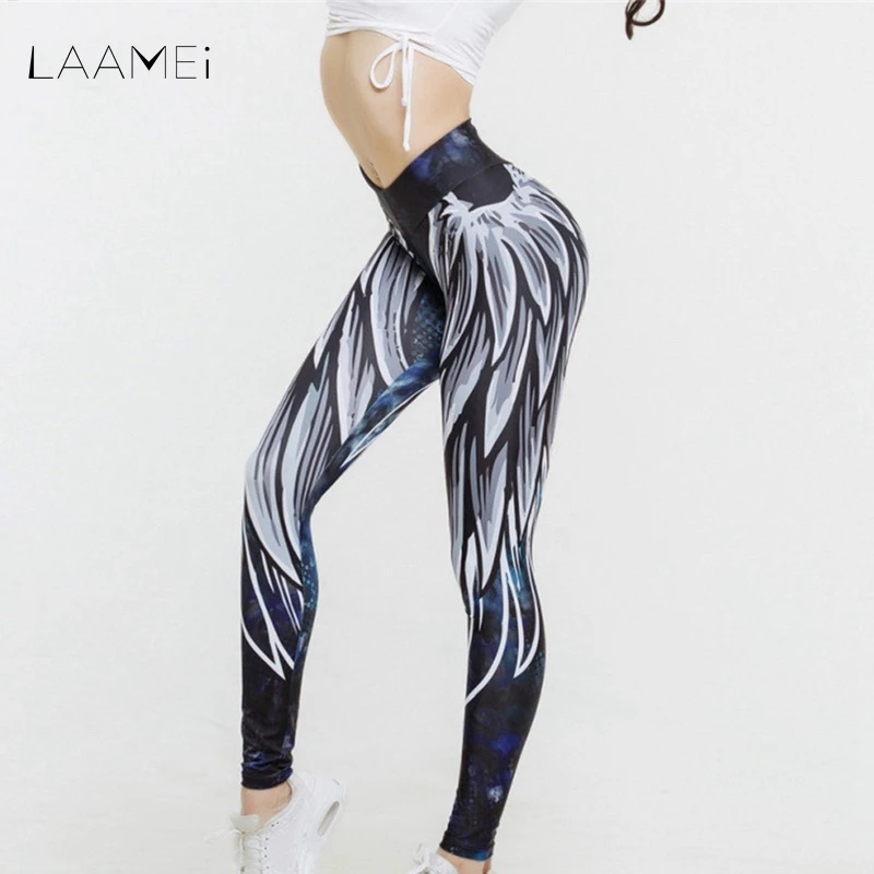 

LAAMEI New Harajuku 3D Print Leggings For Women 2018 Push Up Sporting Fitness Legging Athleisure Bodybuilding Sexy Women's Pants