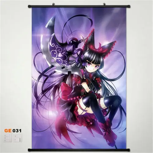 

Gate Rory Mercury Home Decor Poster Wall Scroll Anime Japanese 80x60cm