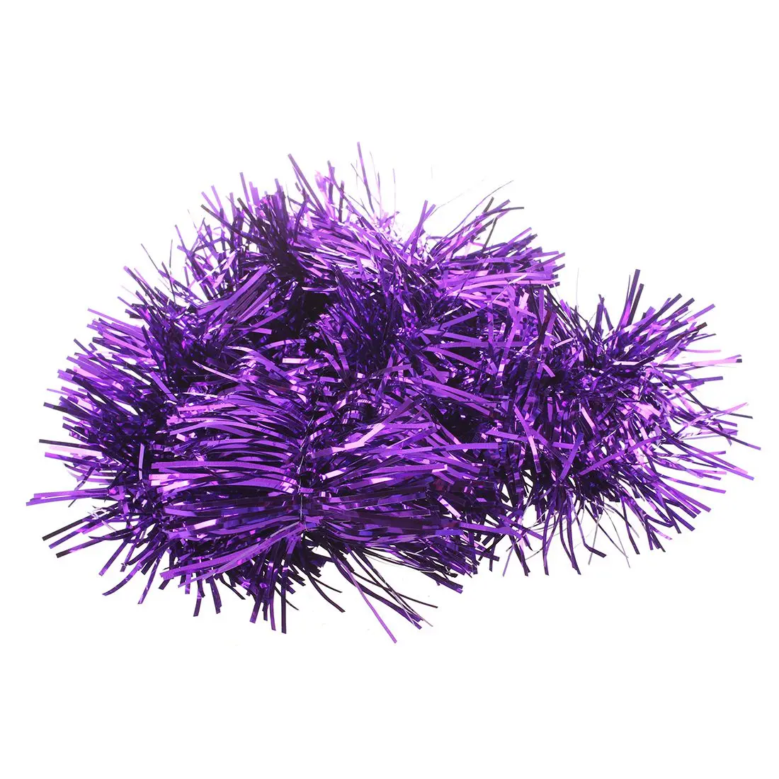 

2m (6.5 Ft) Christmas Tinsel Tree Decorations Tinsel Garland (purple)