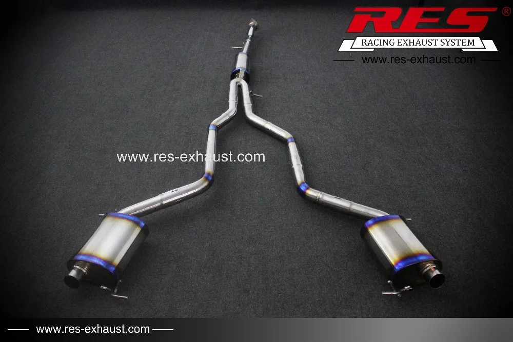 High Quality Car Exhaust Pipe Exhaust Catback Exhaust Muffler For Land
