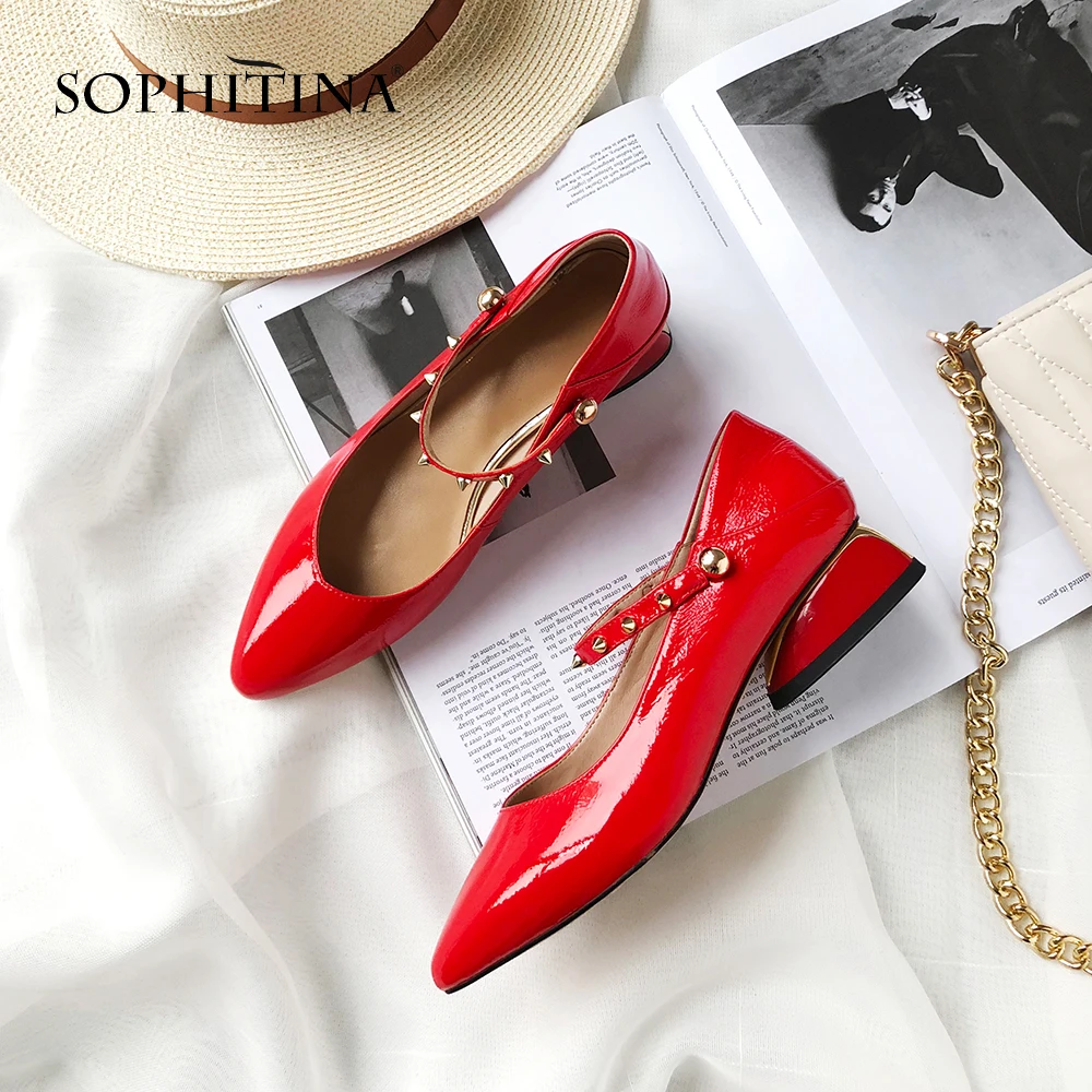 Clearance Womens Casual Rivet Buckle Strap Sandals Pointed Toe Low Heels Shoes