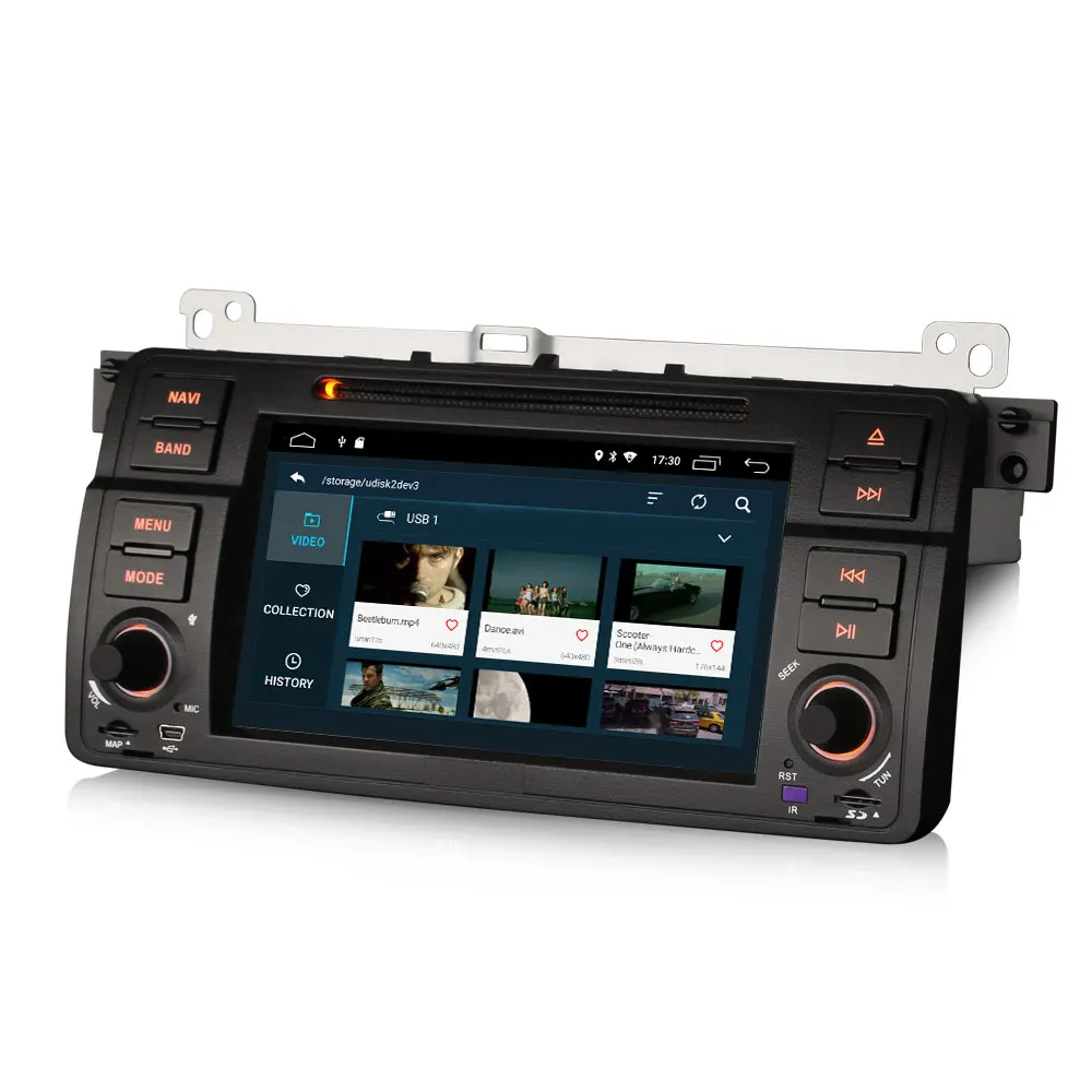 Best 7" Android 9.0 Pie OS Car DVD Multimedia Navigation GPS Radio for BMW M3 1998-2006 & BMW 3 Series E46/318/320/325 1998-2006 3