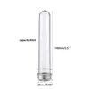 10 pièces en plastique Tubes à essai Transparent et Transparent bonbons conteneurs de stockage avec bouchons à vis 40ml ► Photo 2/6