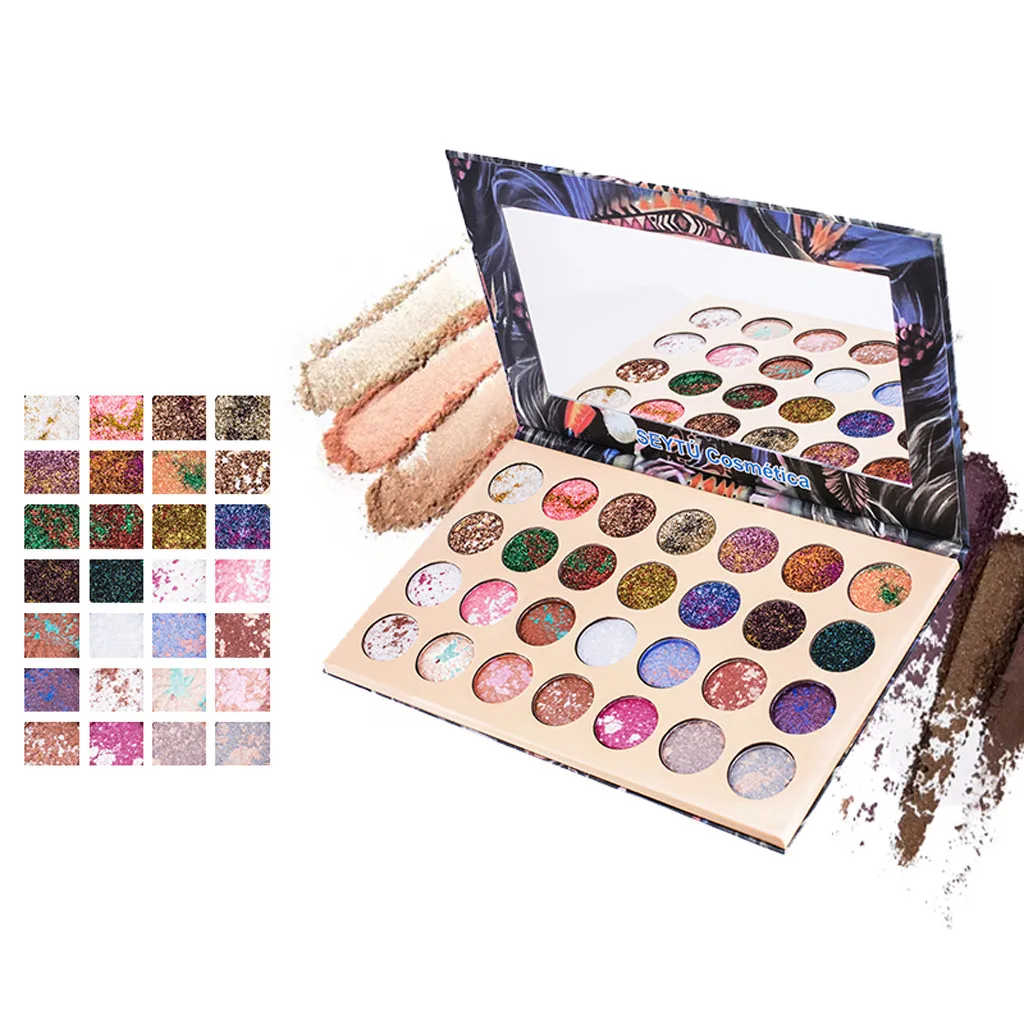 

Hot Sexy Color Eyeshadow 28 Colors Shimmer Matte Eye Shadow Eyeshadow Palette Pro Cosmetic Makeup Tool Eye Palette Drop Shipping