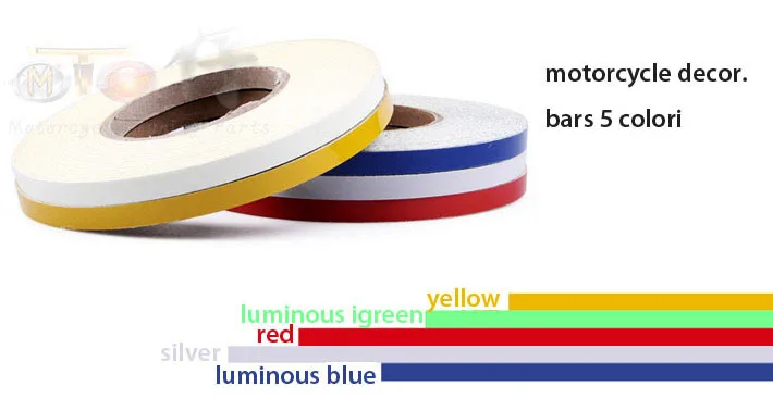 Купить 6 цветов бар и полосы стикер / наклейка для БМВ, дукати и других ...