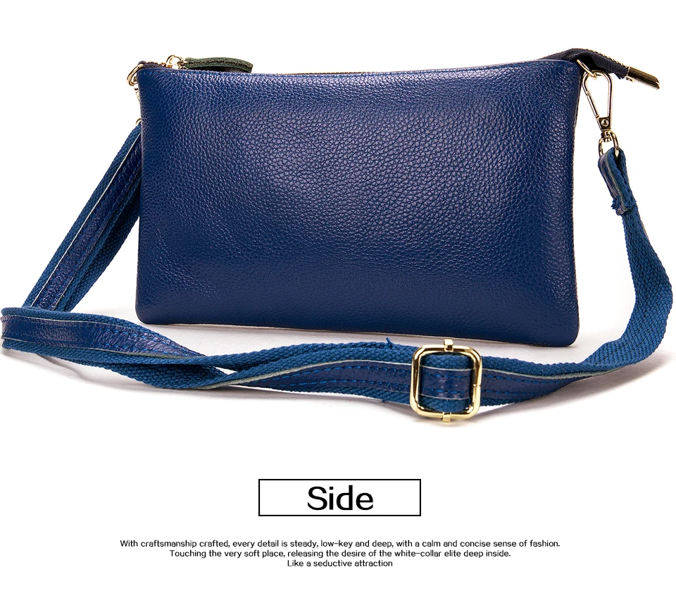 Wallet Female Card Holder Coin Purse Women Genuine Leather Long Wallet for Credit Cards Bag Purses for Women Shoulder Bags 23