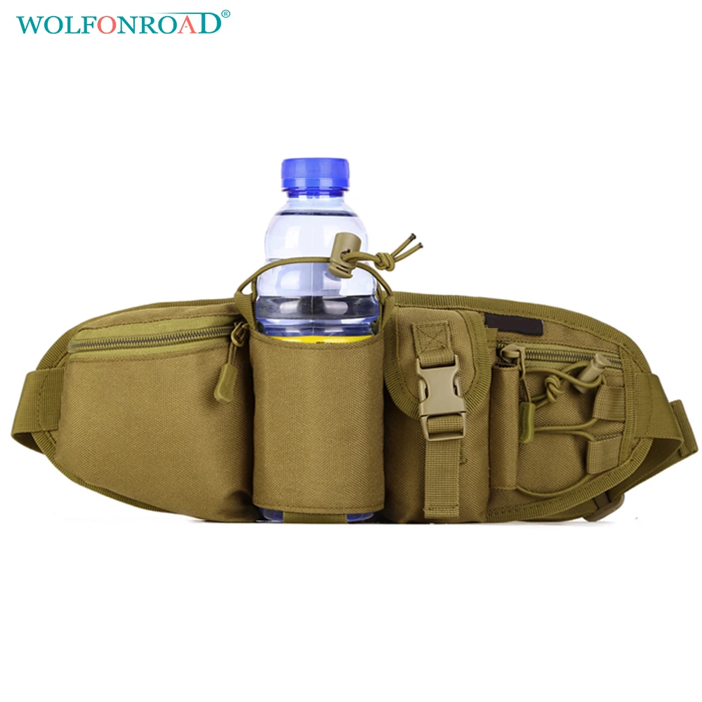Prix pour WOLFONROAD Léger Hommes Tactique de Course Taille Sac Bouteille Taille Sacs Fanny Pack Militaire Randonnée Vélo Sac L-SHZ-69 Prix pour WOLFONROAD Léger Hommes Tactique de Course Taille Sac Bouteille Taille Sacs Fanny Pack Militaire Randonnée Vélo Sac L-SHZ-69