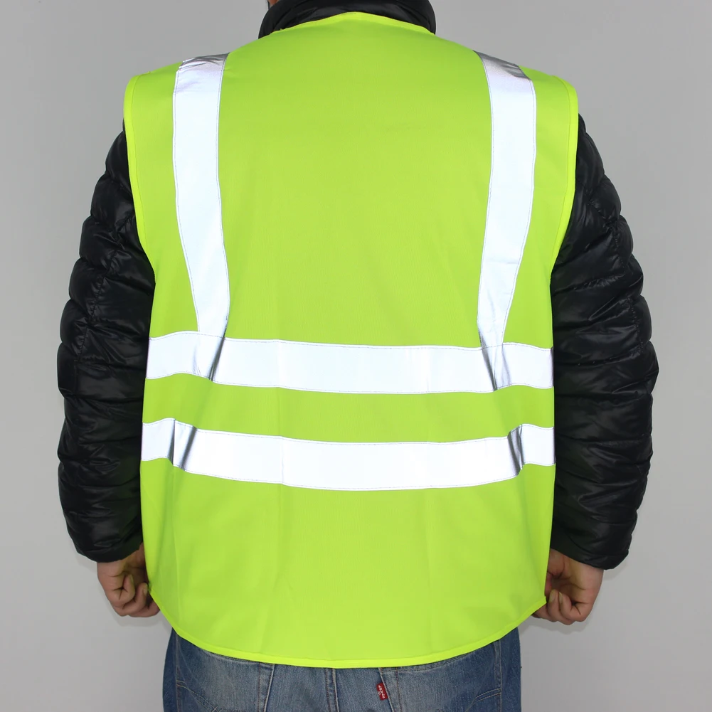 Encell Светоотражающая одежда высокая видимость для работы открытый сигнальная лампа рубашка стайлинга автомобилей открытый жилет fgyla001