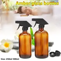 Glass Spray Bottles Foaming Soap Pump Bottles For Aromatherapy Essential Oil Dispenser Liquid Foam Bottle Container Storage
