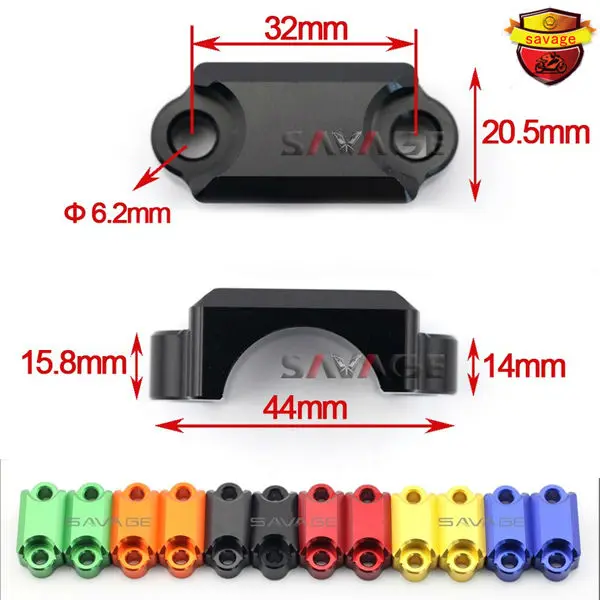 

For HONDA CB500X CB400 CB600F CB900F CBF600N CBF600S Motorcycle Clutch Bracket & Brake Master Cylinder Clamp Bar Clamp Cover
