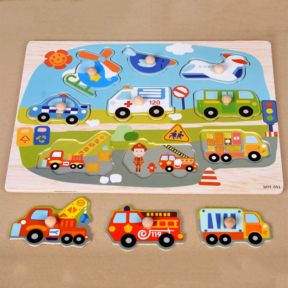 Детские головоломки игрушки деревянная головоломка ручной захват доска алфавит, цифры обучения Развивающий Пазл набор игрушек 30*22,3*2 подарок для детей - Цвет: A8