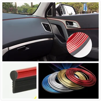 

Car interior Decoration thread line Insert Strip Accessories for Ford C-MAX Flex B-MAX Atlas Territory Formula Vertrek