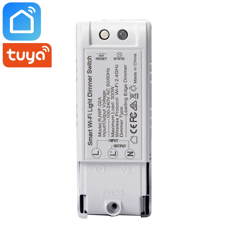 

Tuya Smart Life App Smart Wifi Light Dimmer Switch Relay Wireless Remote Control Smart Home Works With Alexa Google Home