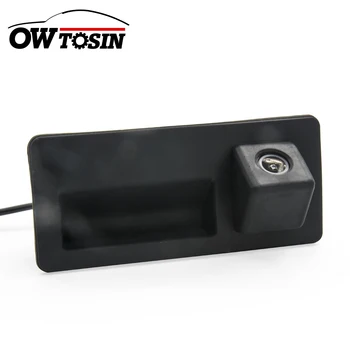 

Owtosin Car Trunk Handle Rear View Camera For vw Passat Variat wagon sedan b6 b7 2008 2009 2010 2011 2012 2013 Parking Monitor